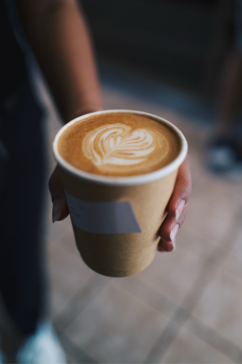 Latte art to go